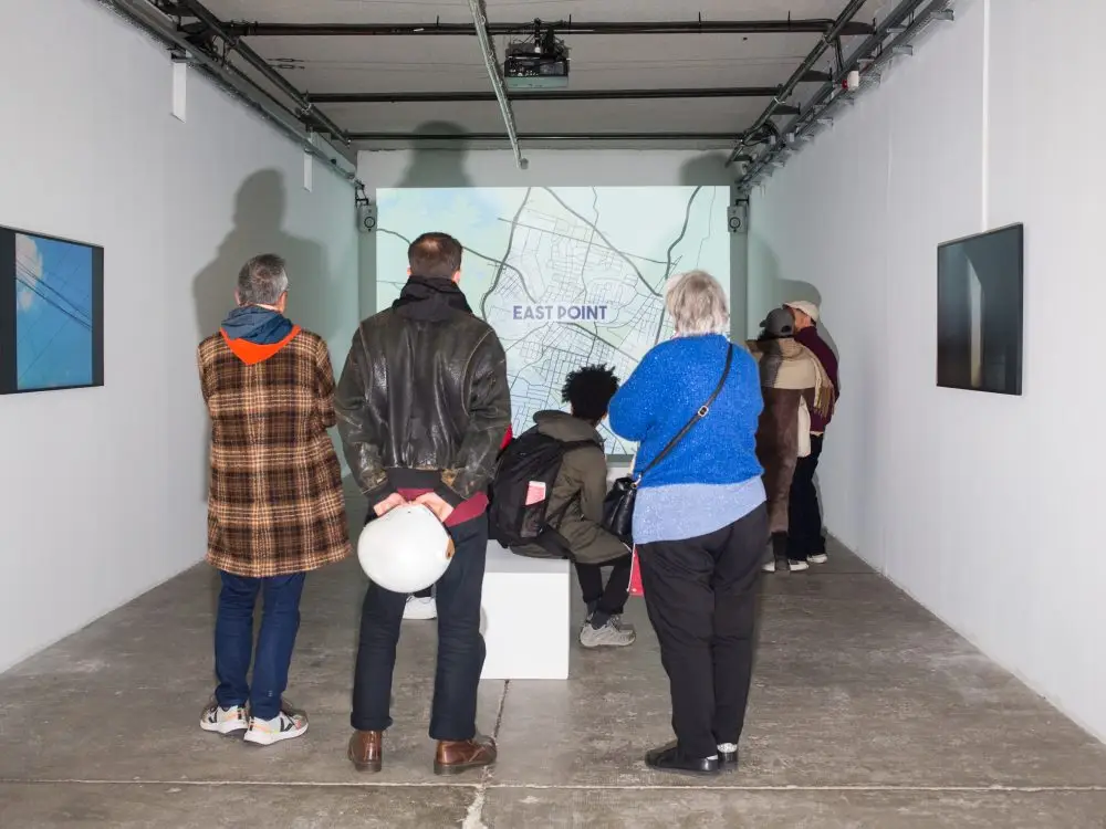Marstlanta projetée dans la Galerie de tous les Possibles, Friche de la Belle de Mai à Marseille
