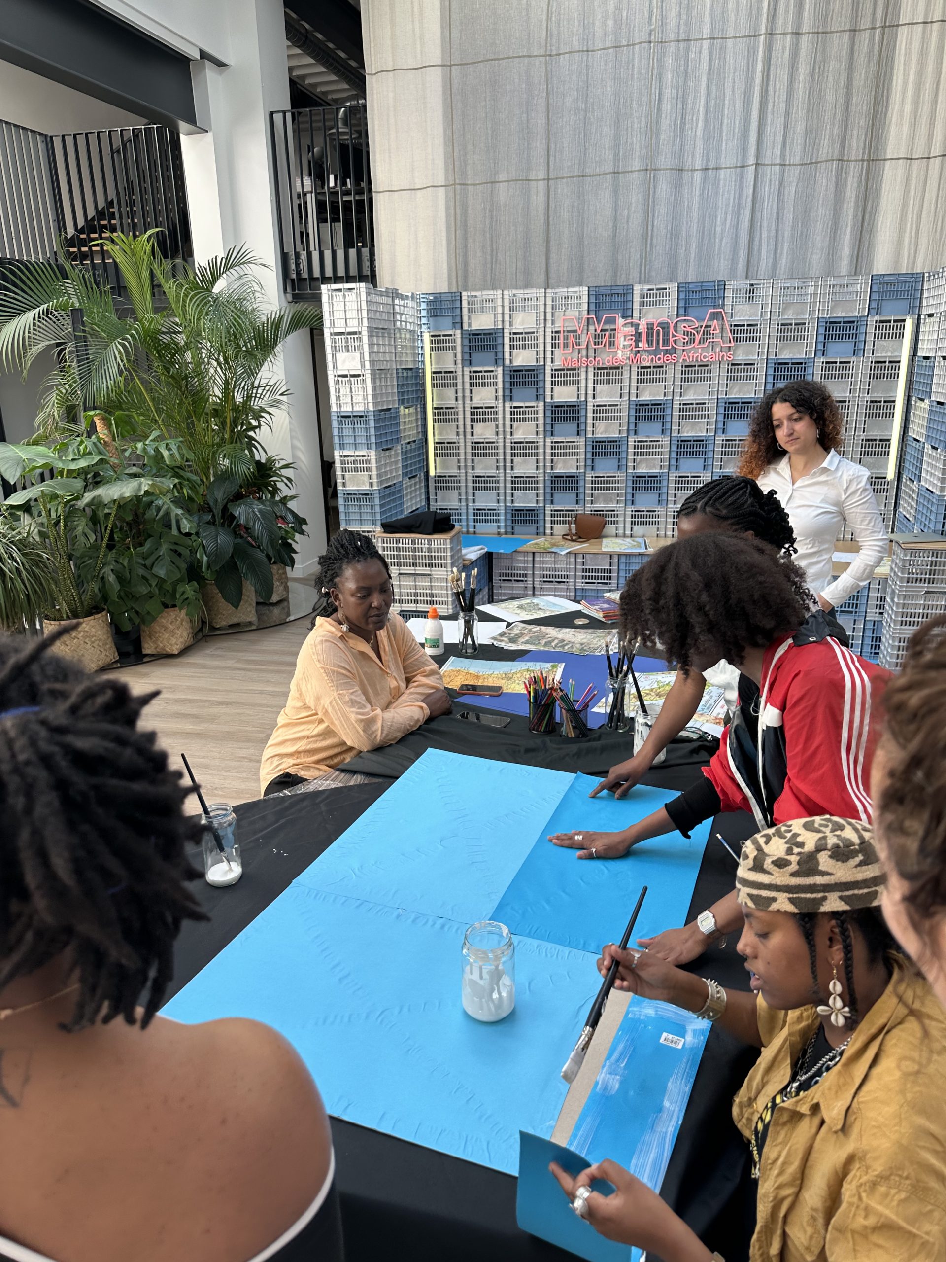 Workshop à la Maison des Mondes Africains, Paris
